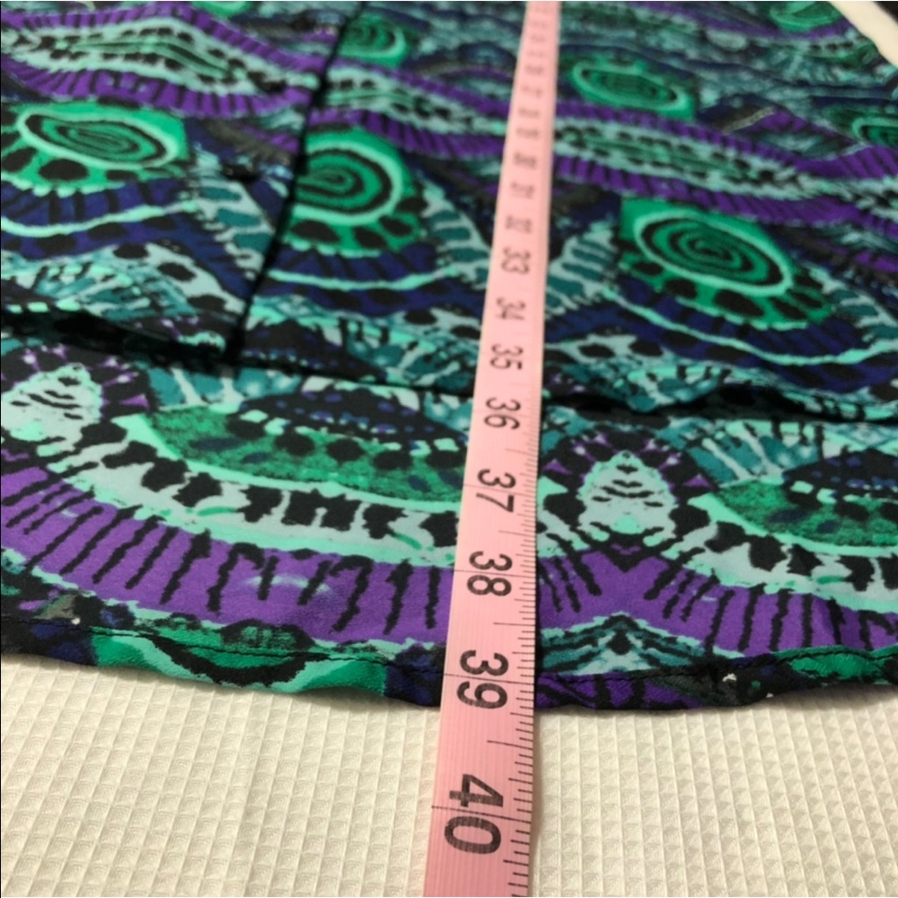 Anthropologie Maeve Ikat Shirt Dress-a9 - Picture 6 of 8